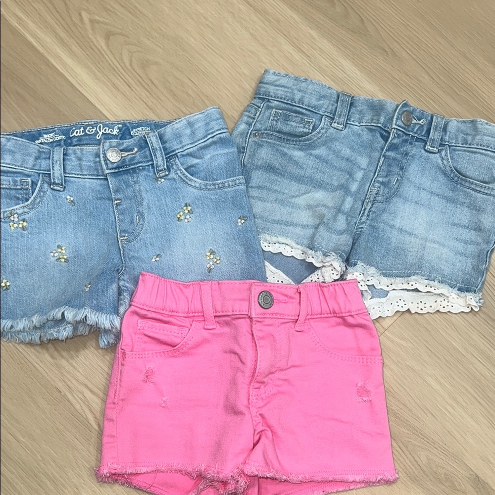 Toddler Girl Shorts Bundle